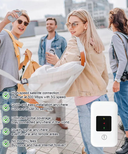 🌍One-Time Purchase for Lifetime Free Global 4K Internet — No SIM, No Monthly Fees, No Signal Dead Zones!🚀