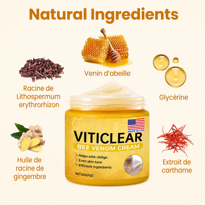 Crème pour la peau Vitiligo – Soin Restaurateur et Unifiant