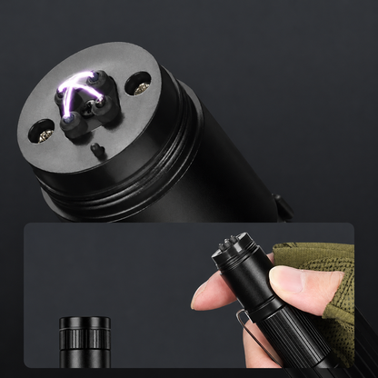 Multi-Functional Portable Self Defense Flashlight