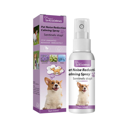 Vaporisateur anti-bruit pour animaux de compagnie Apaisant pour animaux de compagnie d'humeur calme