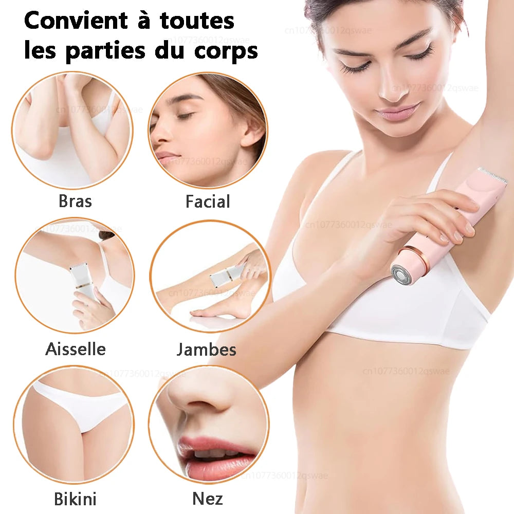 Kaza™ Beauty Trim – 2-in-1 Women's Electric Trimmer